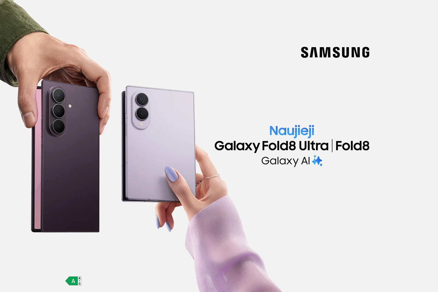Naujas Samsung Fold8 telefonas