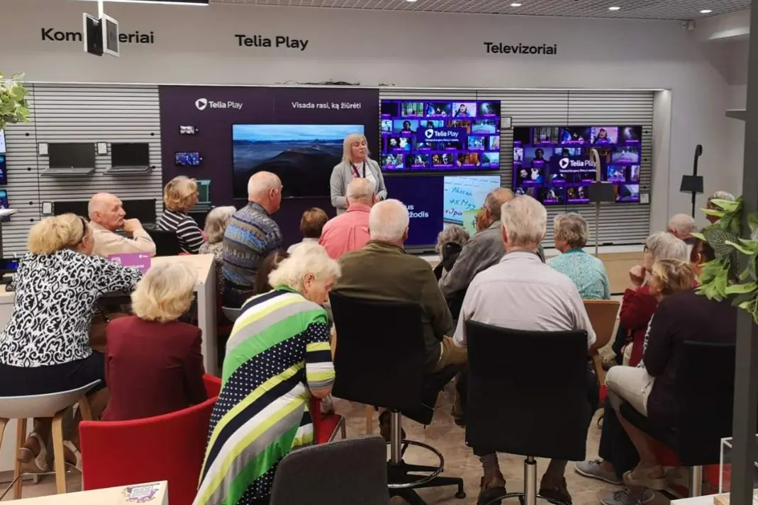 Senjorų valandos Telia salonuose.