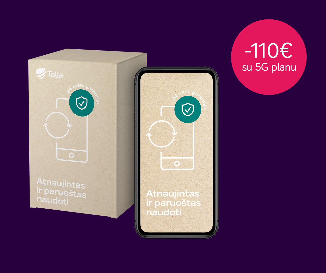 Atnaujinti įrenginiai su 24 mėn garantija - kompiuteriai, planšetės, telefonai