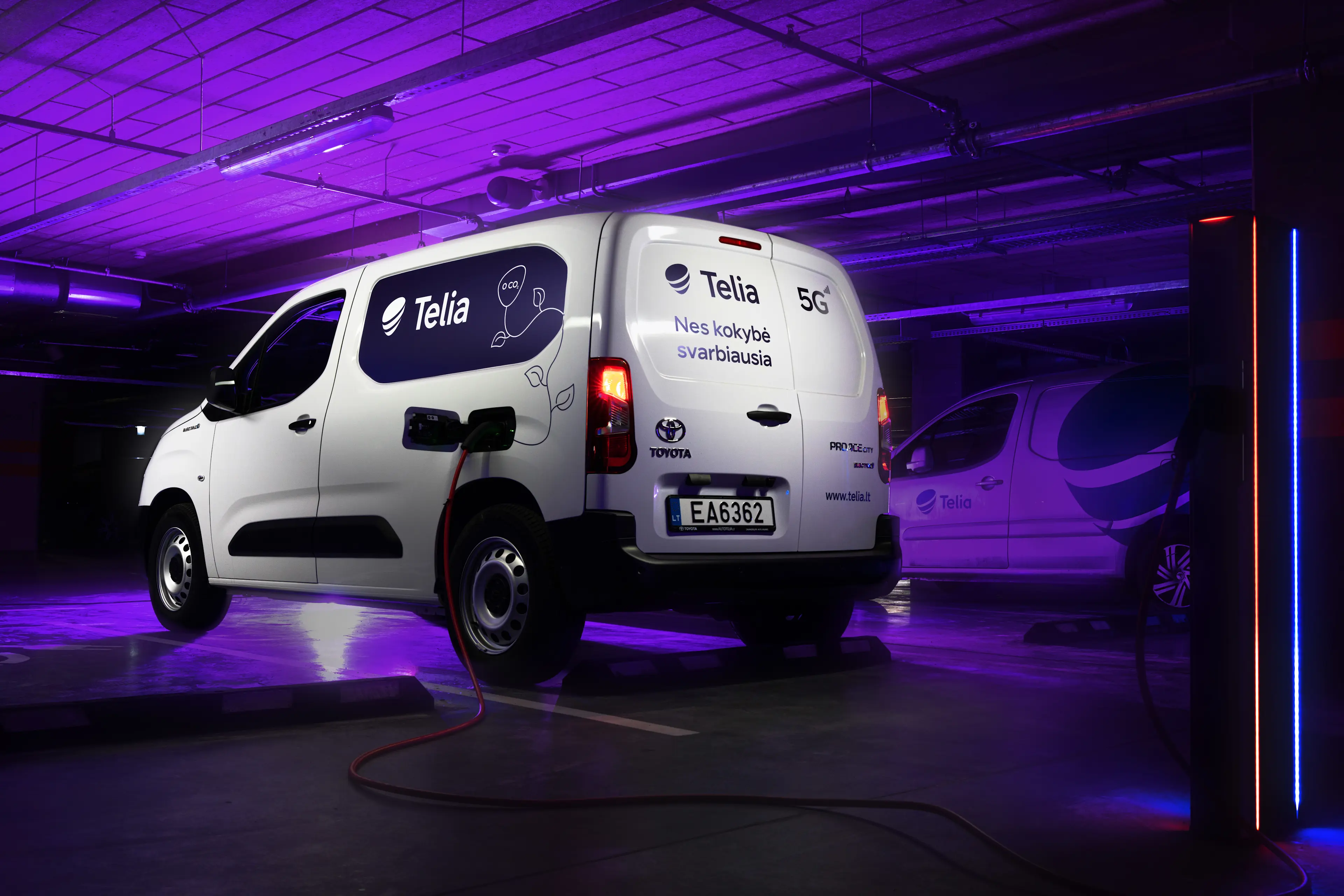 Telia elektromobilis „Toyota Proace City“