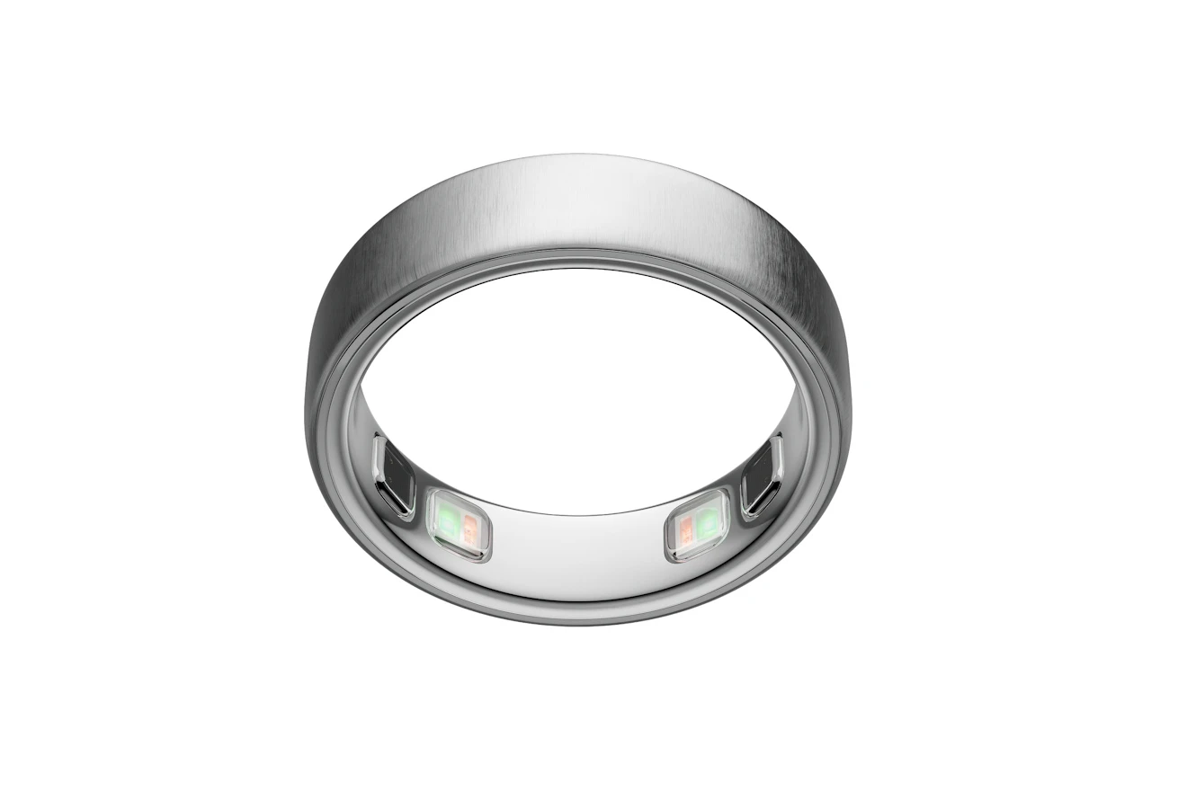 „Oura Ring 5“ išmanusis žiedas, sidabrinis