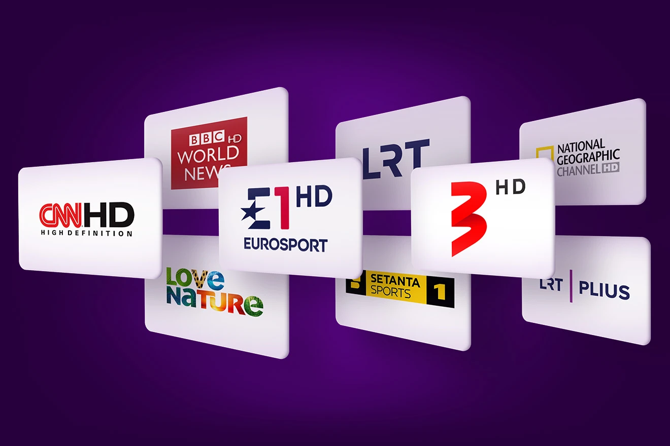 TV kanalai su Telia Play