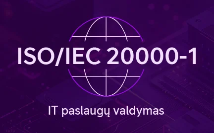 IT paslaugų valdymo sertifikatas