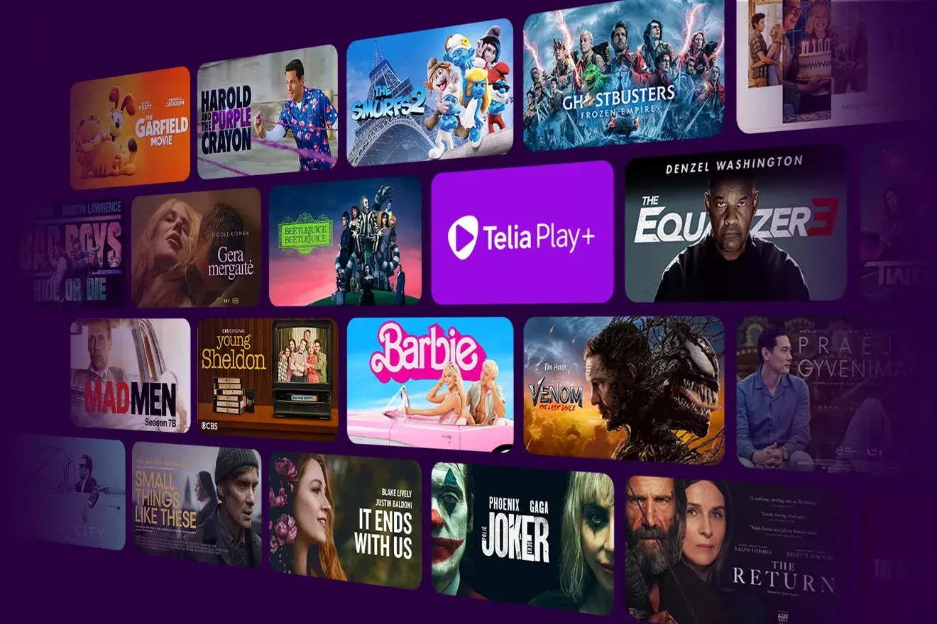 TELIA PLAY+ filmų ir serialų prenumerata